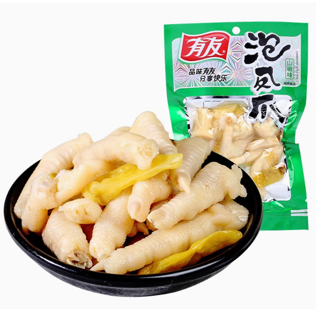 有友山椒泡椒凤爪136g