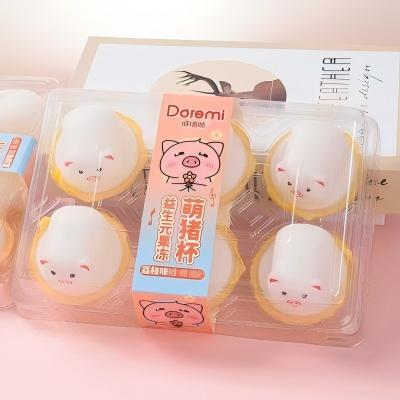 哆瑞咪 408g萌猪杯益生元果冻