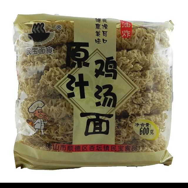 民宝600g原汁鸡汤面
