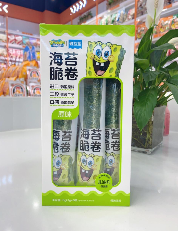 鲜益蓝 18g海苔脆卷（原味）