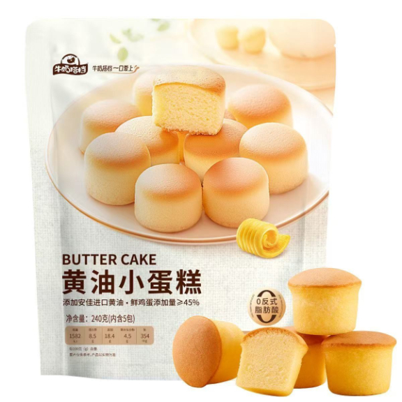 华美/黄油小蛋糕240g