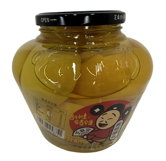 芝麻官黄桃罐头1000g