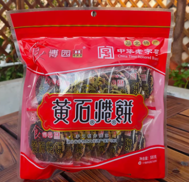 300G 食博园黄石港饼黑芝麻