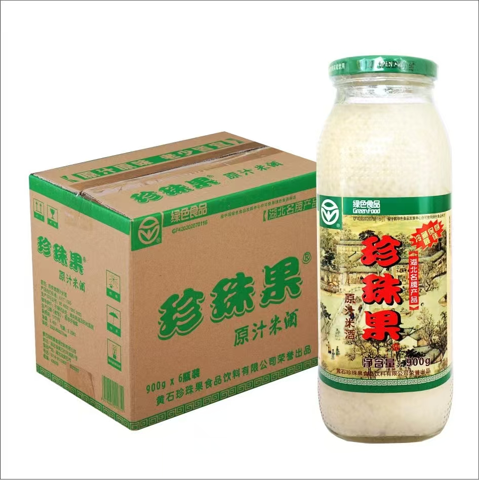 珍珠果瓶装原汁米酒