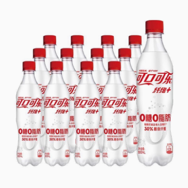500ml可乐纤维碳酸饮料 瓶装