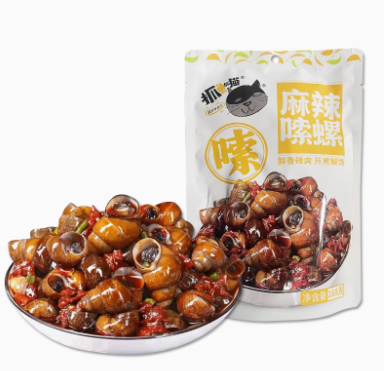 168g抓鱼的猫麻辣嗦螺