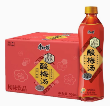 500ml康师傅酸梅汤