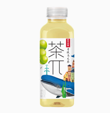 500ml农夫山泉茶π青提乌龙