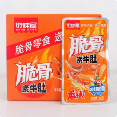 16g好味屋脆骨素牛肚（香辣）