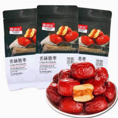 思宏168g香酥脆枣