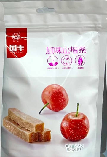 国丰238克袋装原味山楂条
