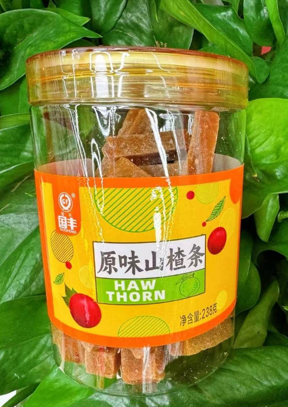 国丰238克罐装原味山楂条