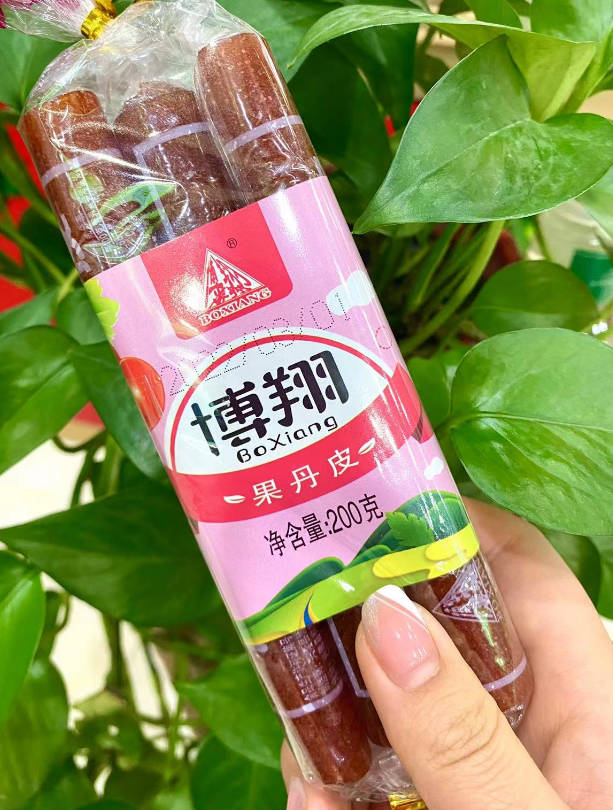 博翔200克红枣味果丹皮