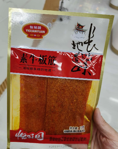 72g怡冠园素牛板筋