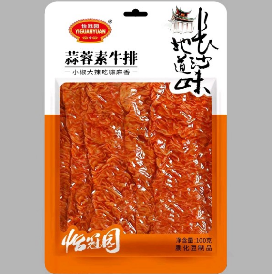100g怡冠园蒜蓉素牛排