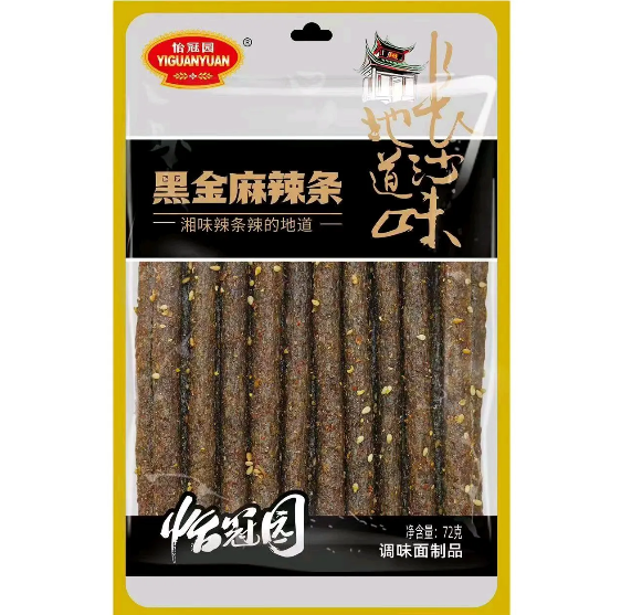 72g怡冠园黑金麻辣条