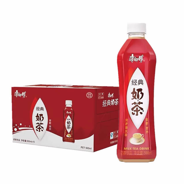 500ml康师傅经典奶茶 香浓味