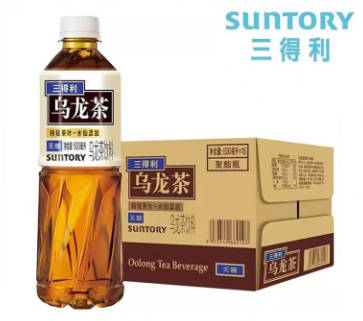 500ml三得利乌龙茶 无糖