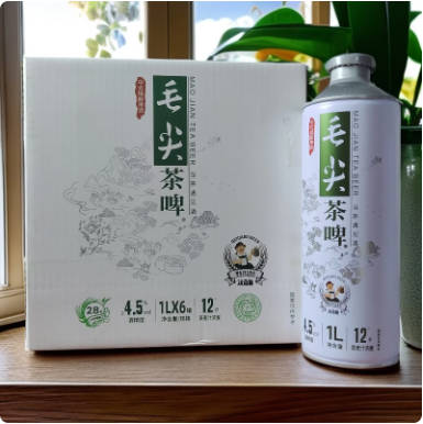 沃嘉伯/1L精酿毛尖·茶啤